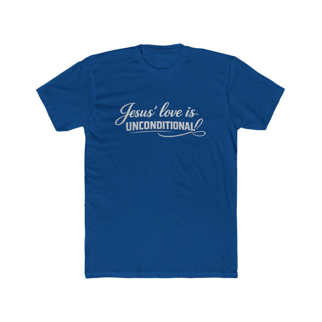 Jesus' Love Is Unconditional tee | Christian faith shirt, scripture design