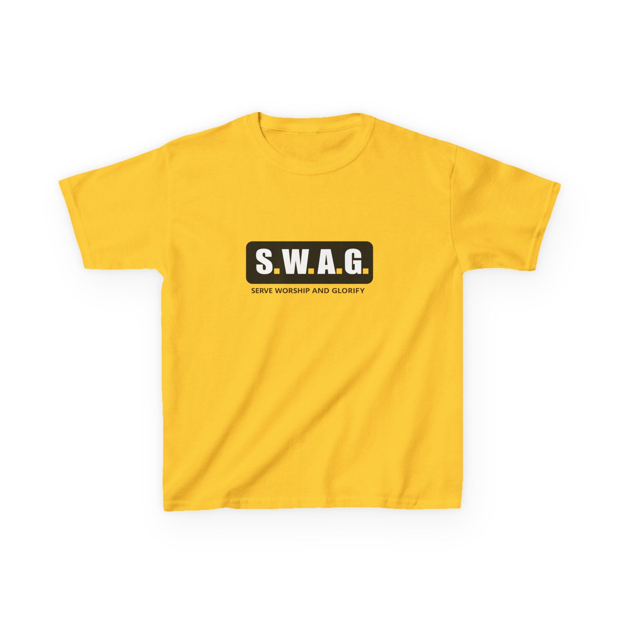 Girls Tee S.W.A.G. (Smile, Work, And Grow) Graphic Shirt