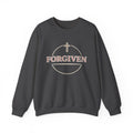 Womens Forgiven Crewneck Sweatshirt — Christian Faith Cross Pullover