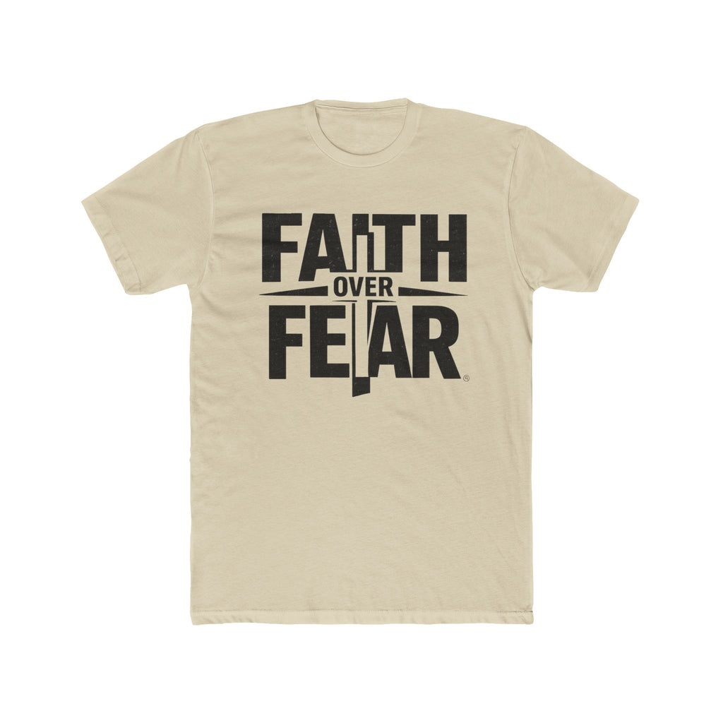 Faith Over Fear T-Shirt — Inspirational Christian Tee