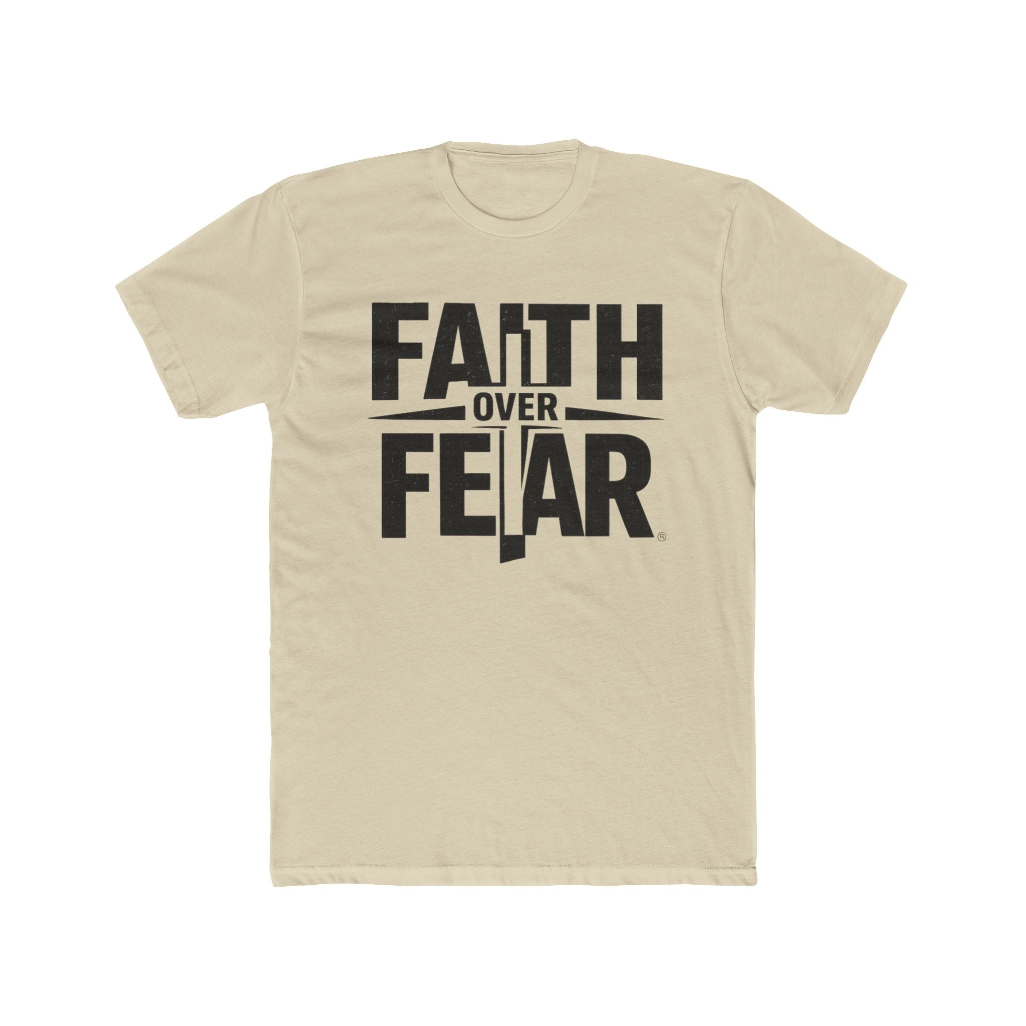 Faith Over Fear T-Shirt — Inspirational Christian Tee