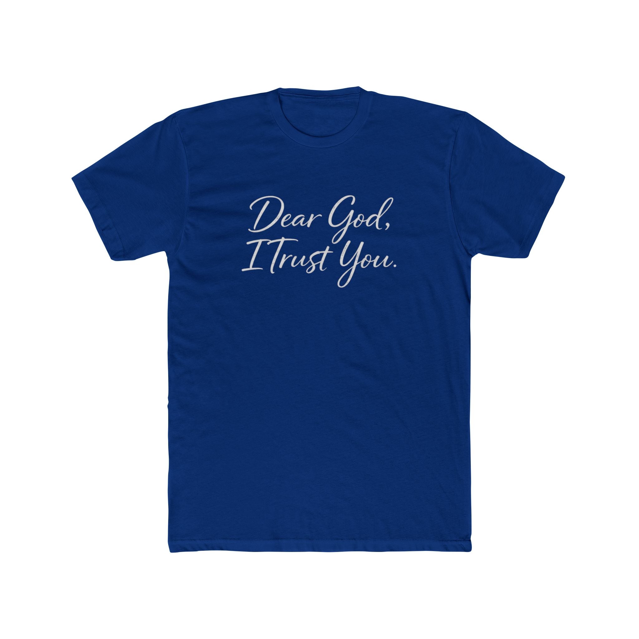 Womens Dear God I Trust You Tee — Inspirational Christian Faith T‑Shirt