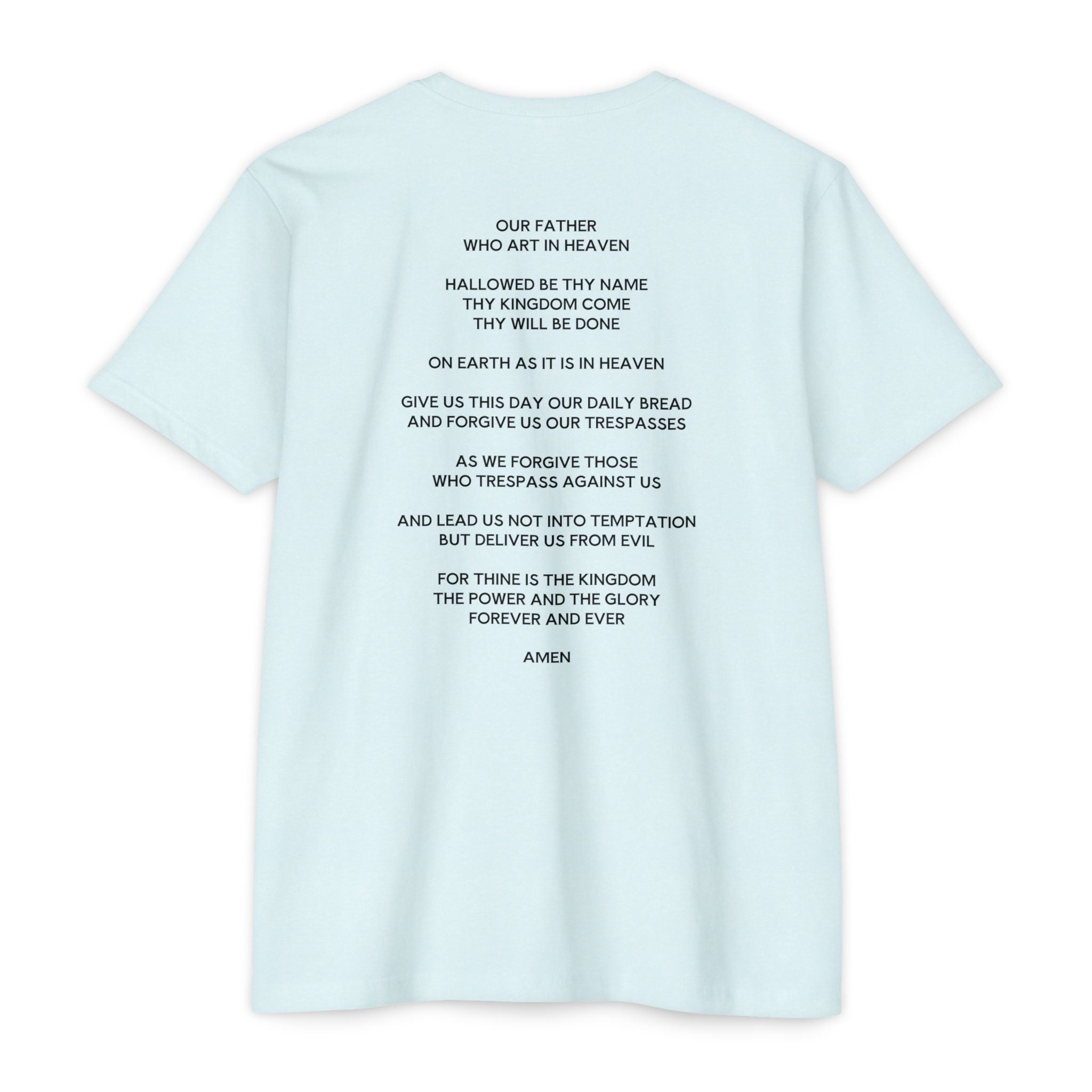 Womens Lord's Prayer T-shirt | Christian Tee