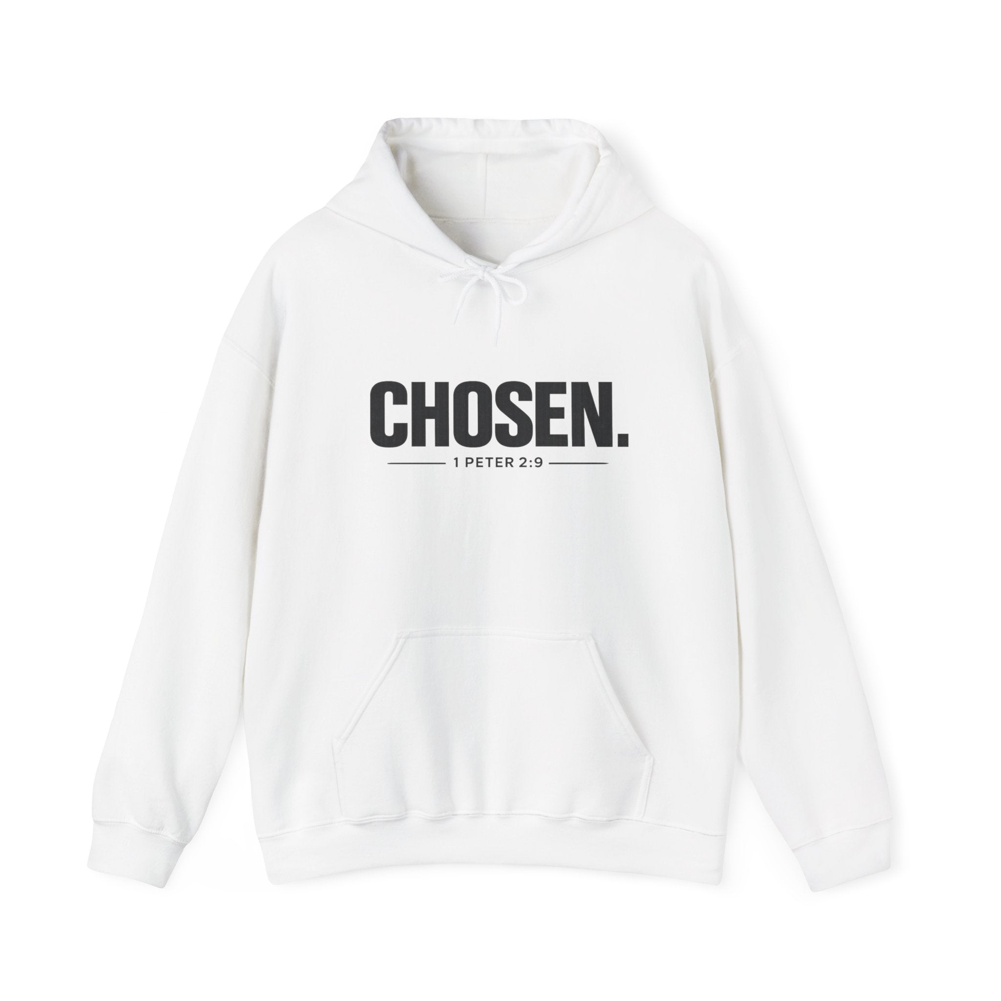 Chosen Hoodie - Christian Faith 1 Peter 2:9 Inspirational Pullover