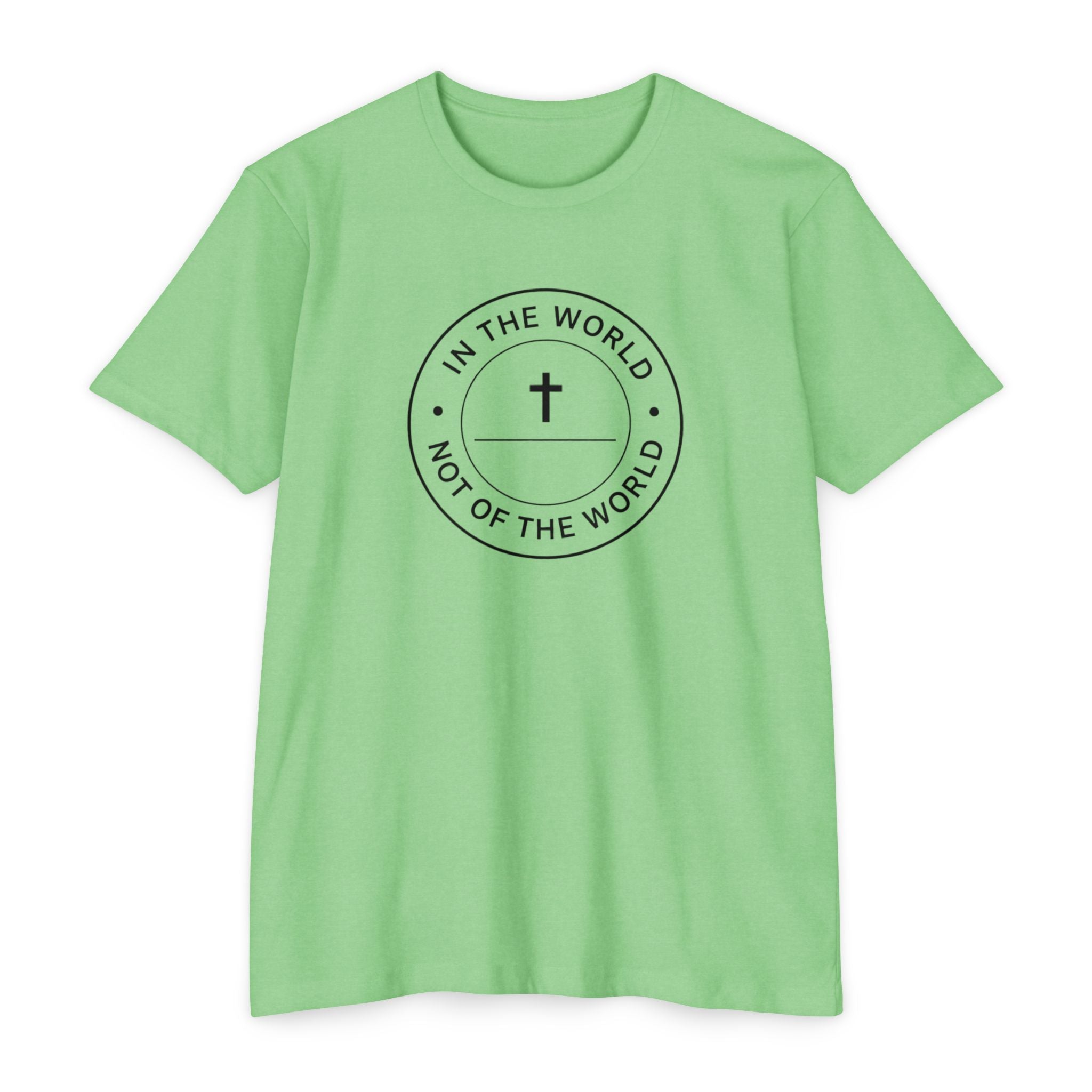Womens "In The World Not Of The World" Christian T-shirt