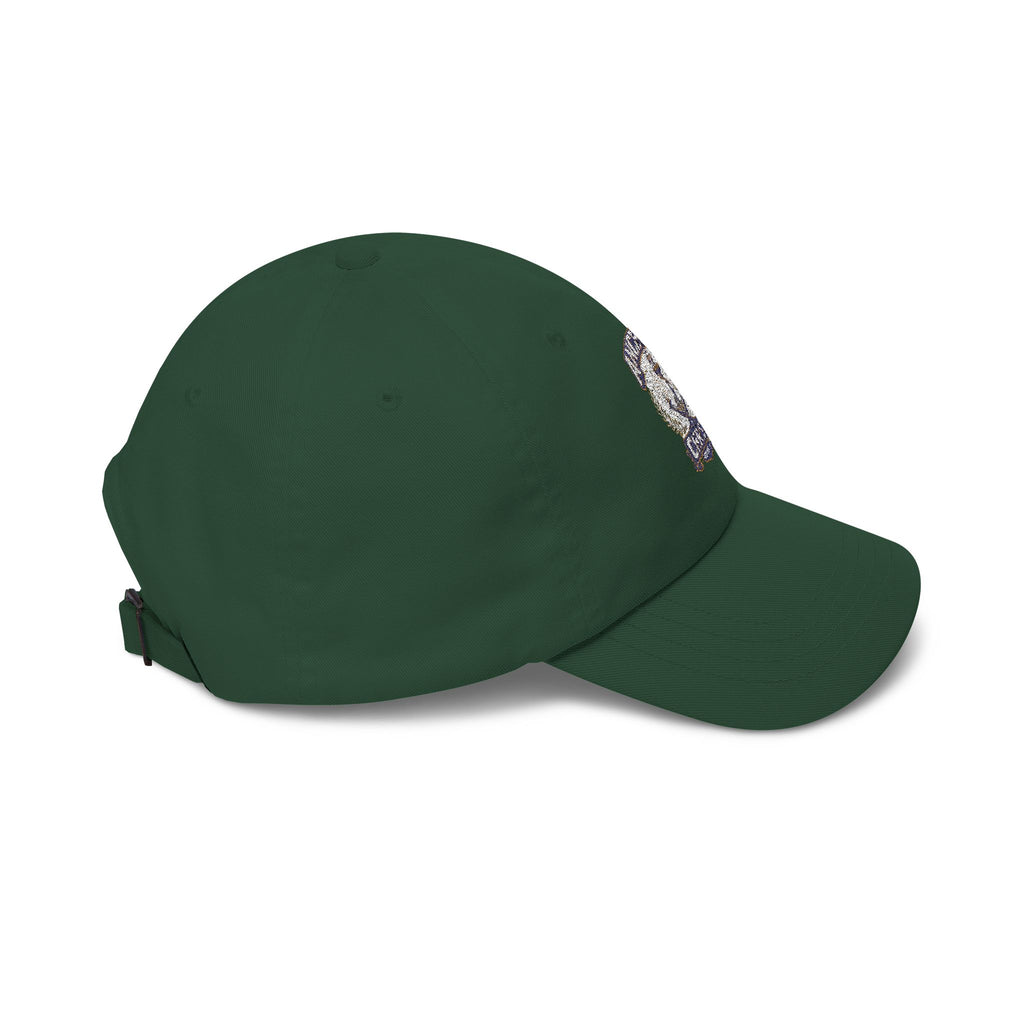 Anchored in Christ Dad Cap — Embroidered Anchor Christian Baseball Hat
