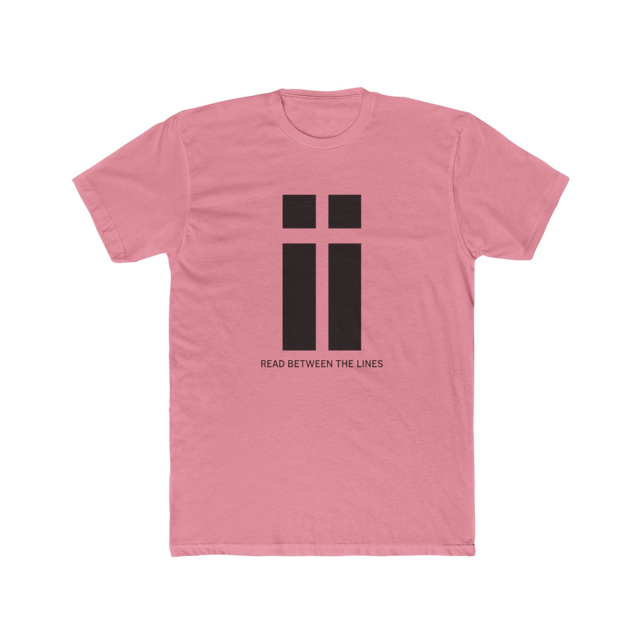 Read Between the Lines T-Shirt | Minimalist Typography Tee