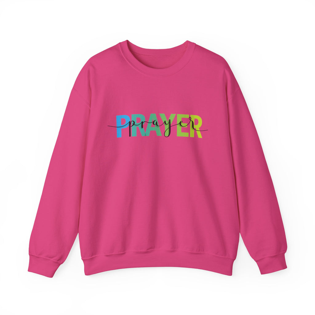 Prayer Crewneck Sweatshirt — Inspirational Faith Pullover