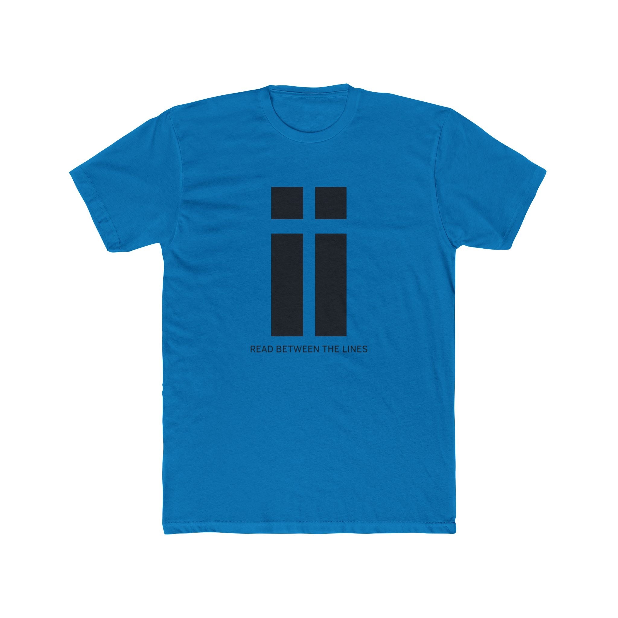 Read Between the Lines T-Shirt | Minimalist Typography Tee