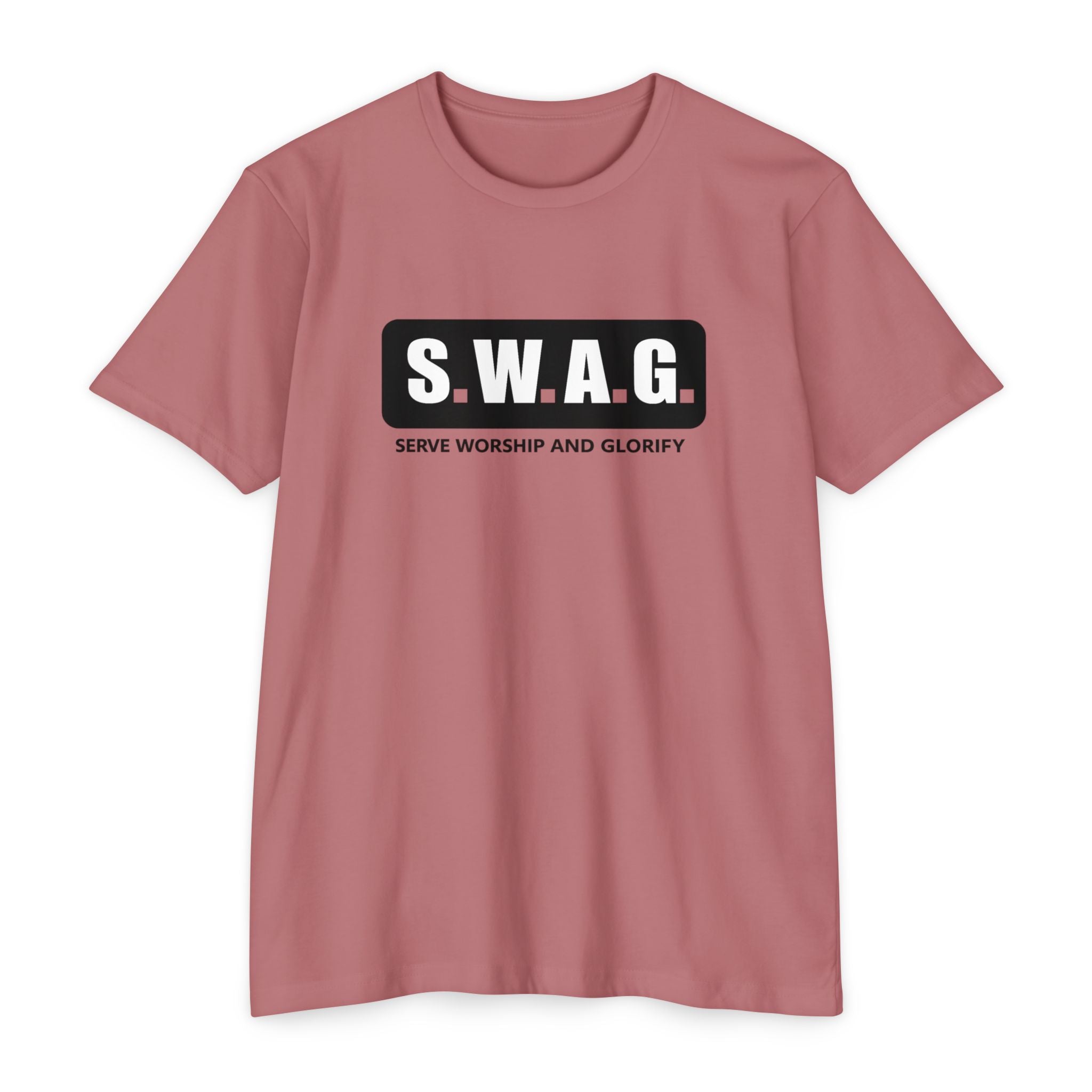 Womens S.W.A.G. Serve Worship And Glorify T-shirt | Christian Faith Shirt