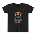 Girls "Growing in the Light" Floral Sunflower Design