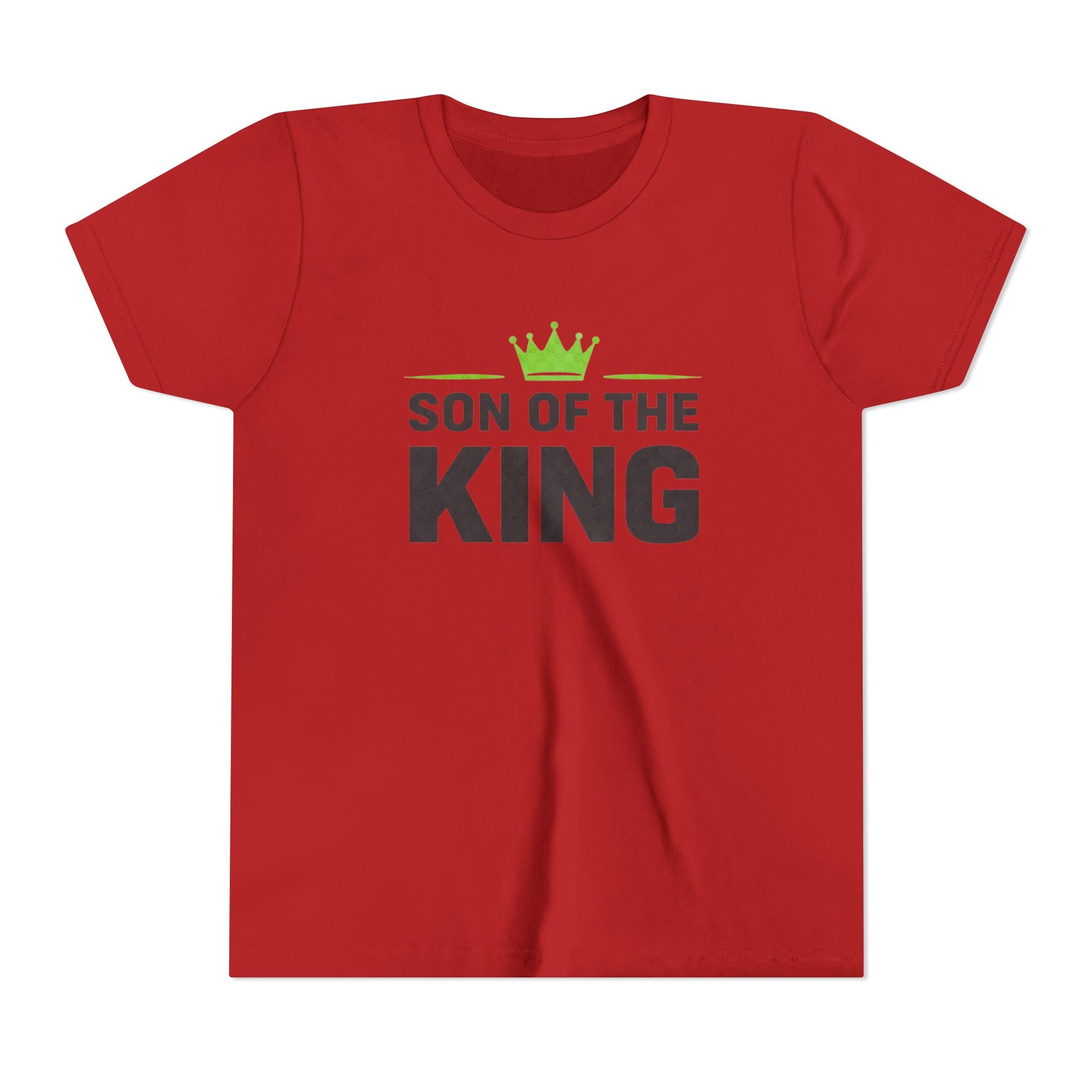 Boys Youth Tee - "Son of the King" Crown Graphic