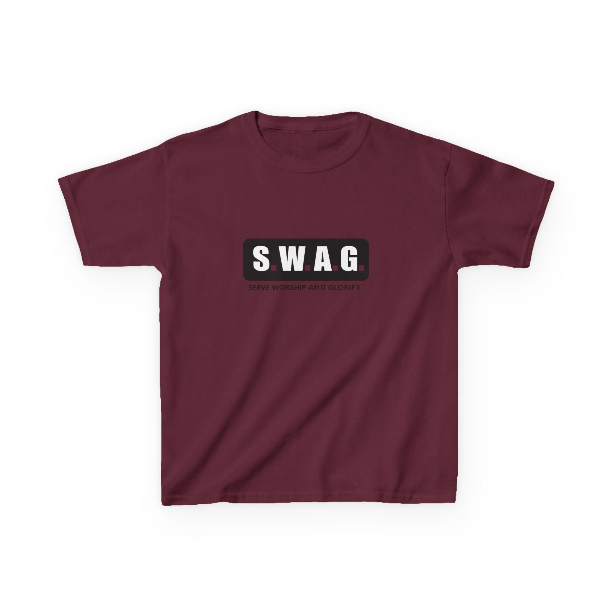 Girls Tee S.W.A.G. (Smile, Work, And Grow) Graphic Shirt