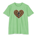 Womens  Heart with Cross T-shirt | Christian Faith