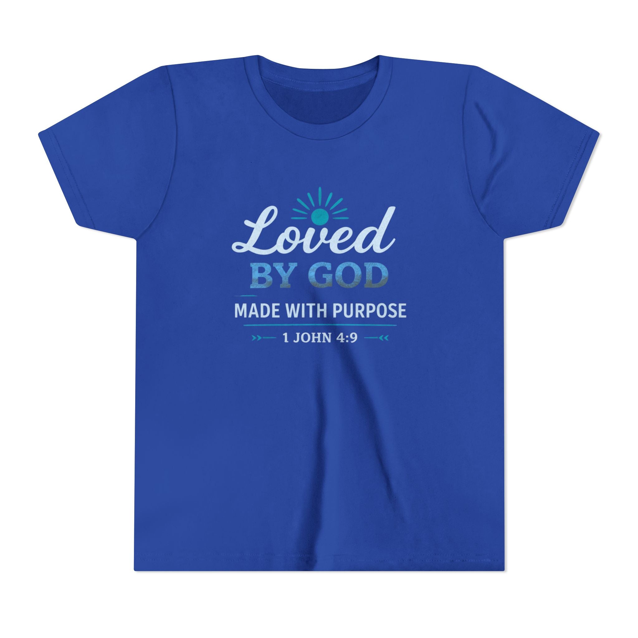 Boys Youth Short Sleeve Tee "Loved By God"
