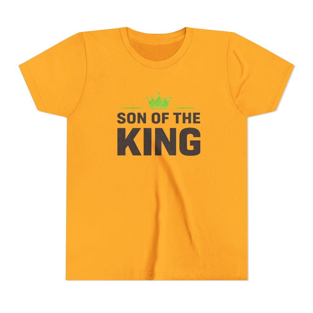 Boys Youth Tee - "Son of the King" Crown Graphic