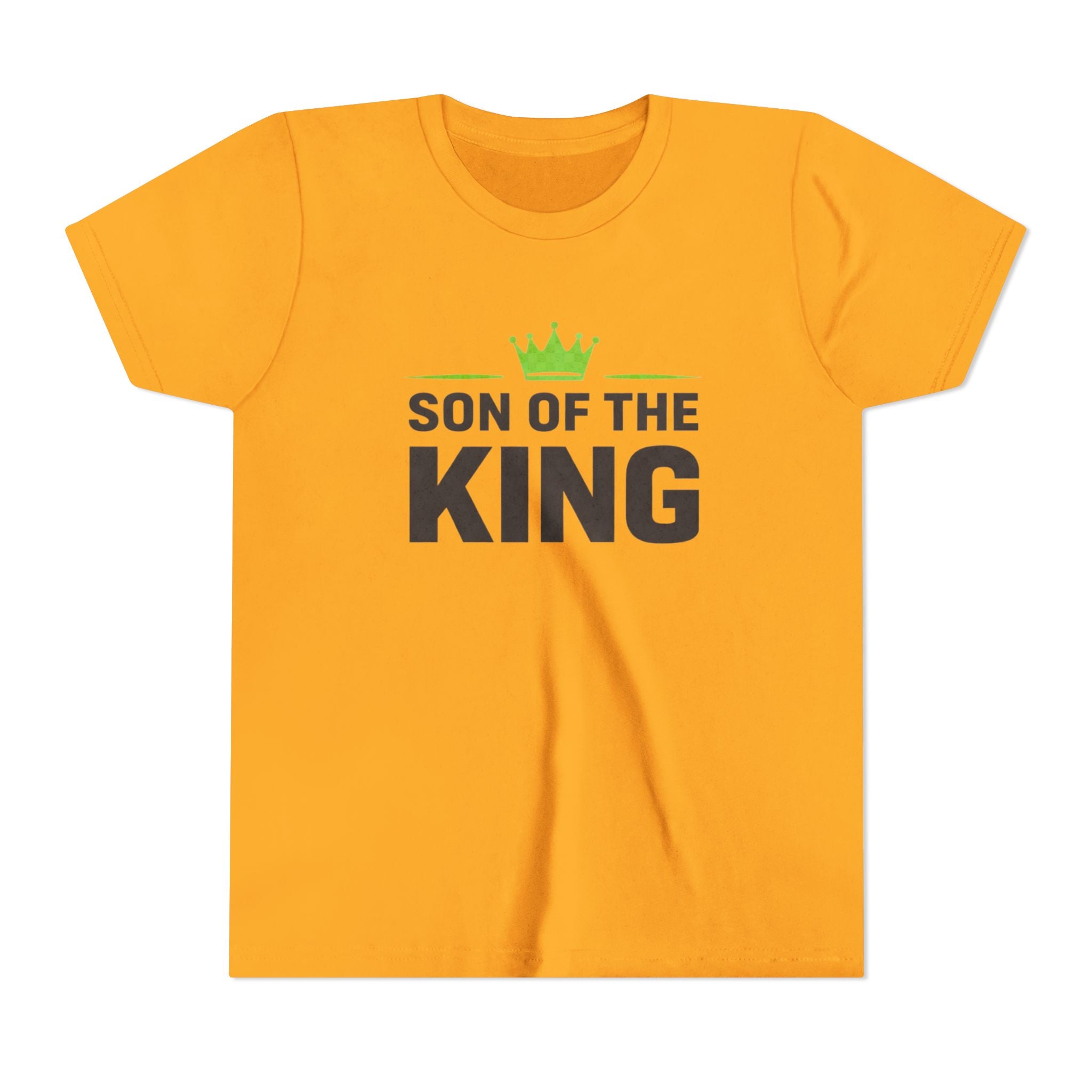 Boys Youth Tee - "Son of the King" Crown Graphic