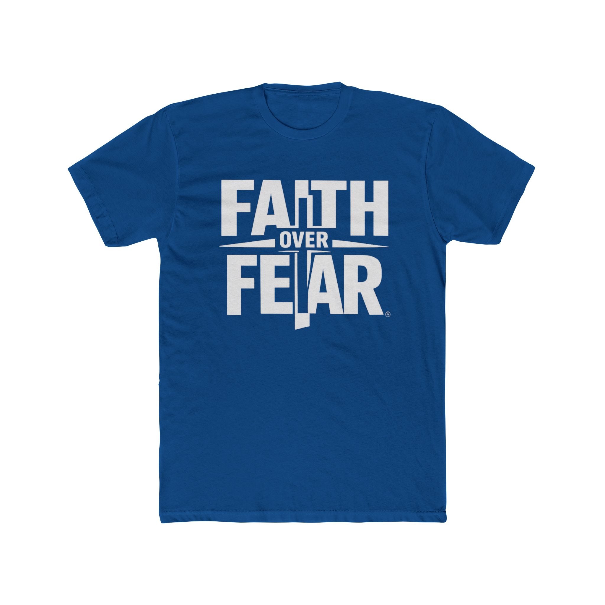 Faith Over Fear T-Shirt — Inspirational Christian Tee