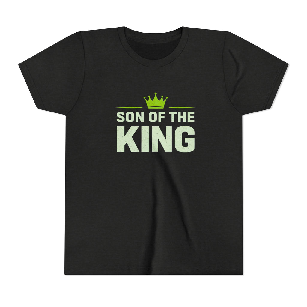 Boys Youth Tee - "Son of the King" Crown Graphic