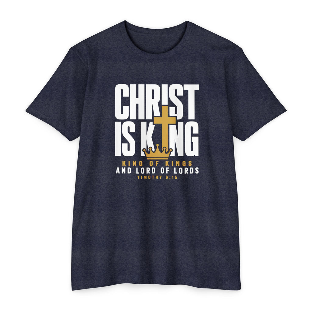 Mens 7Christian 'Christ Is King' T-Shirt — King of Kings Faith Tee