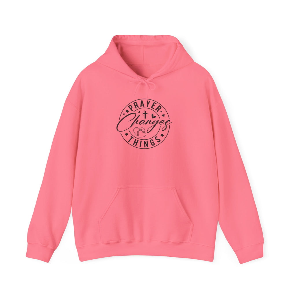 Prayer Changes Things Hoodie — Faith-Inspired Christian Pullover