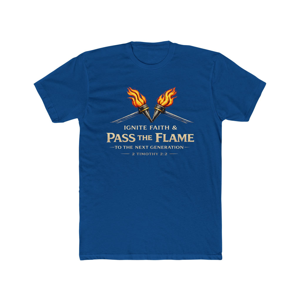 Pass the Flame T-Shirt — Ignite Faith Youth Ministry Tee