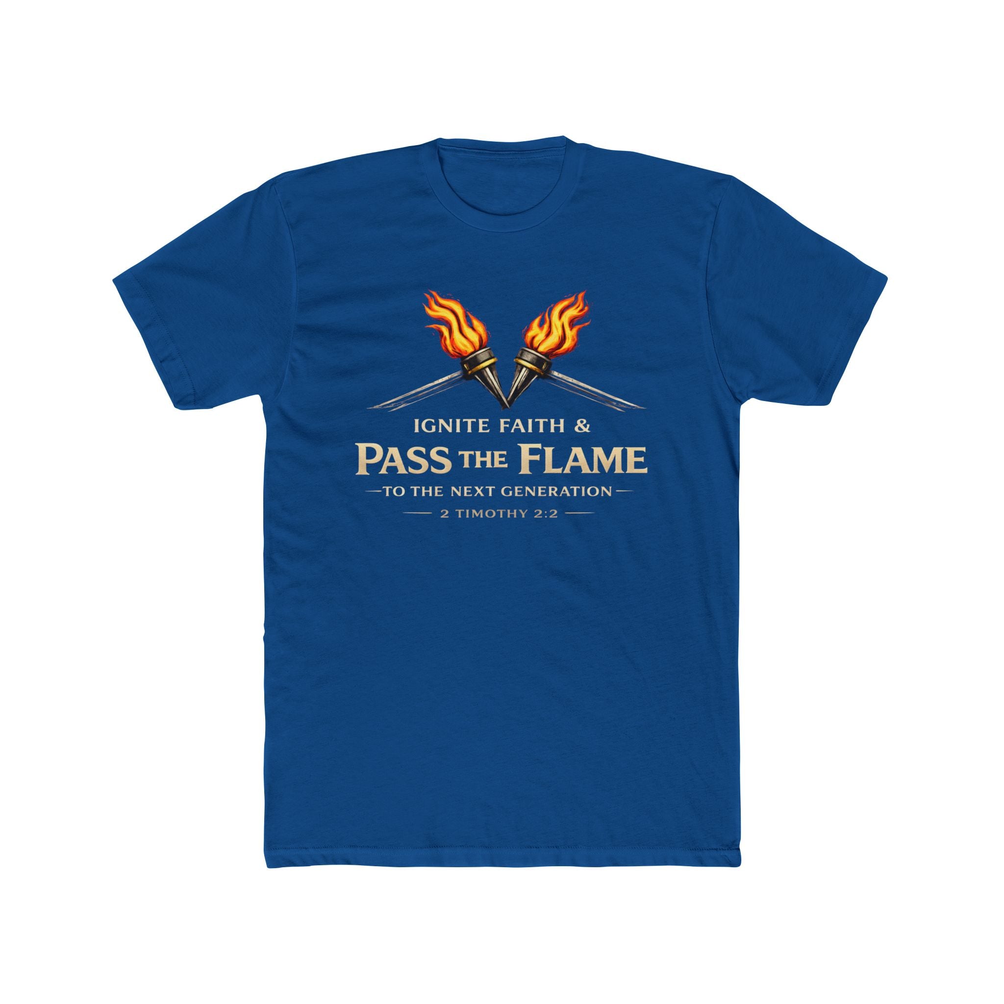 Pass the Flame T-Shirt — Ignite Faith Youth Ministry Tee