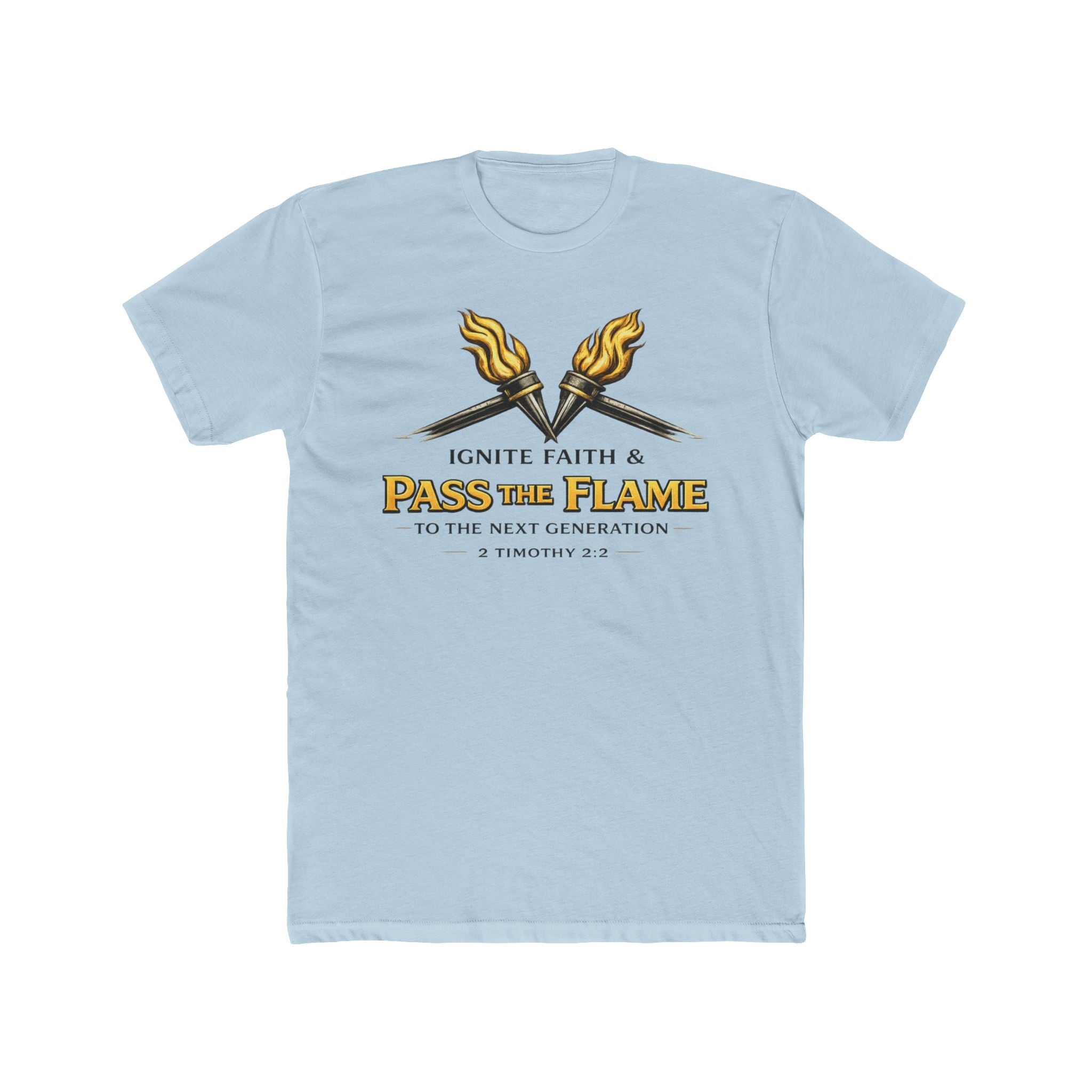 Pass the Flame T-Shirt — Ignite Faith Youth Ministry Tee