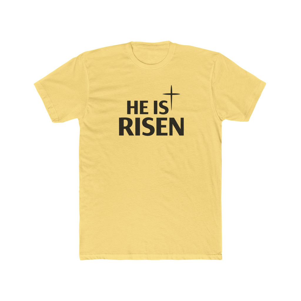 He Is Risen Tee | Christian Easter Shirt, Religious Scripture Top