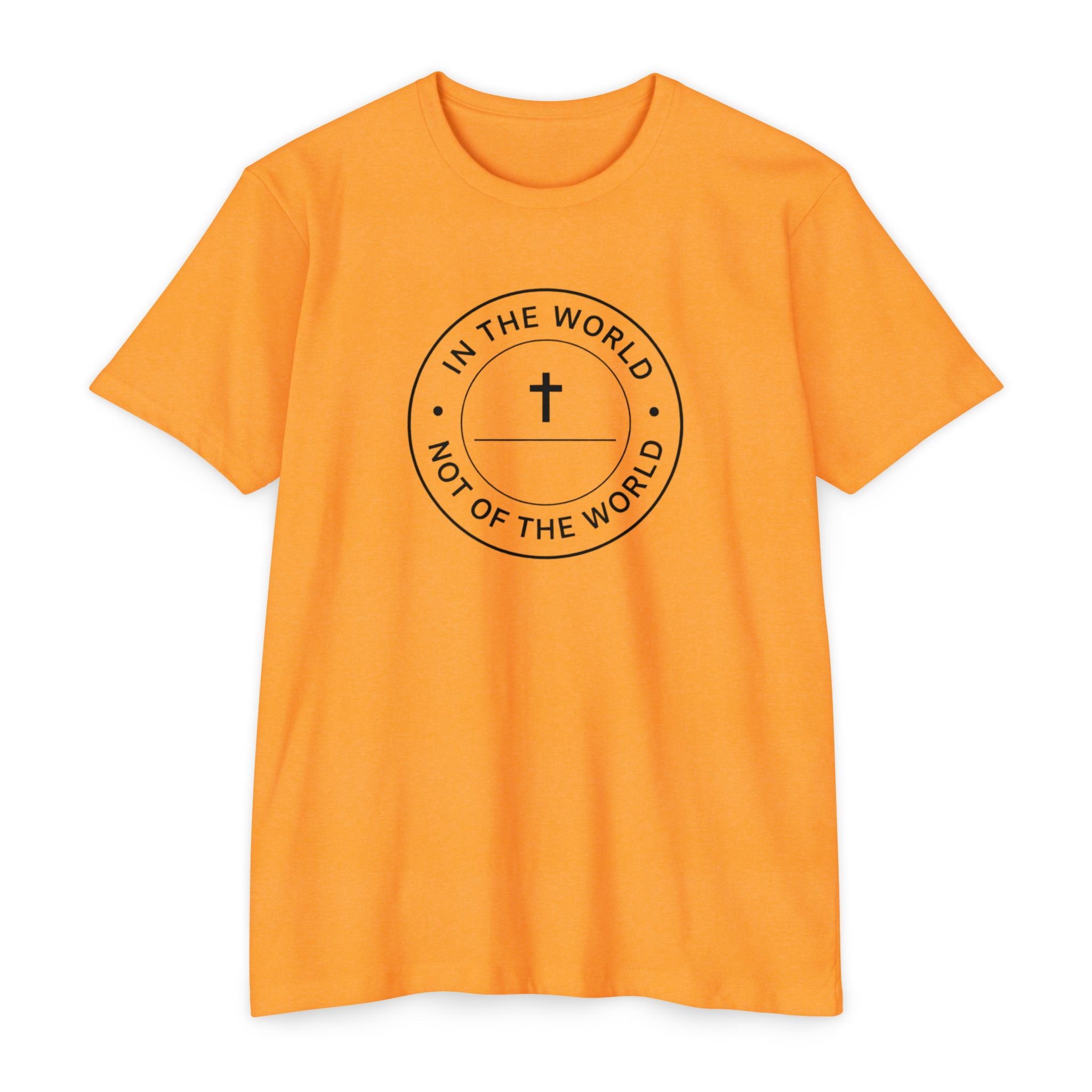 Womens "In The World Not Of The World" Christian T-shirt