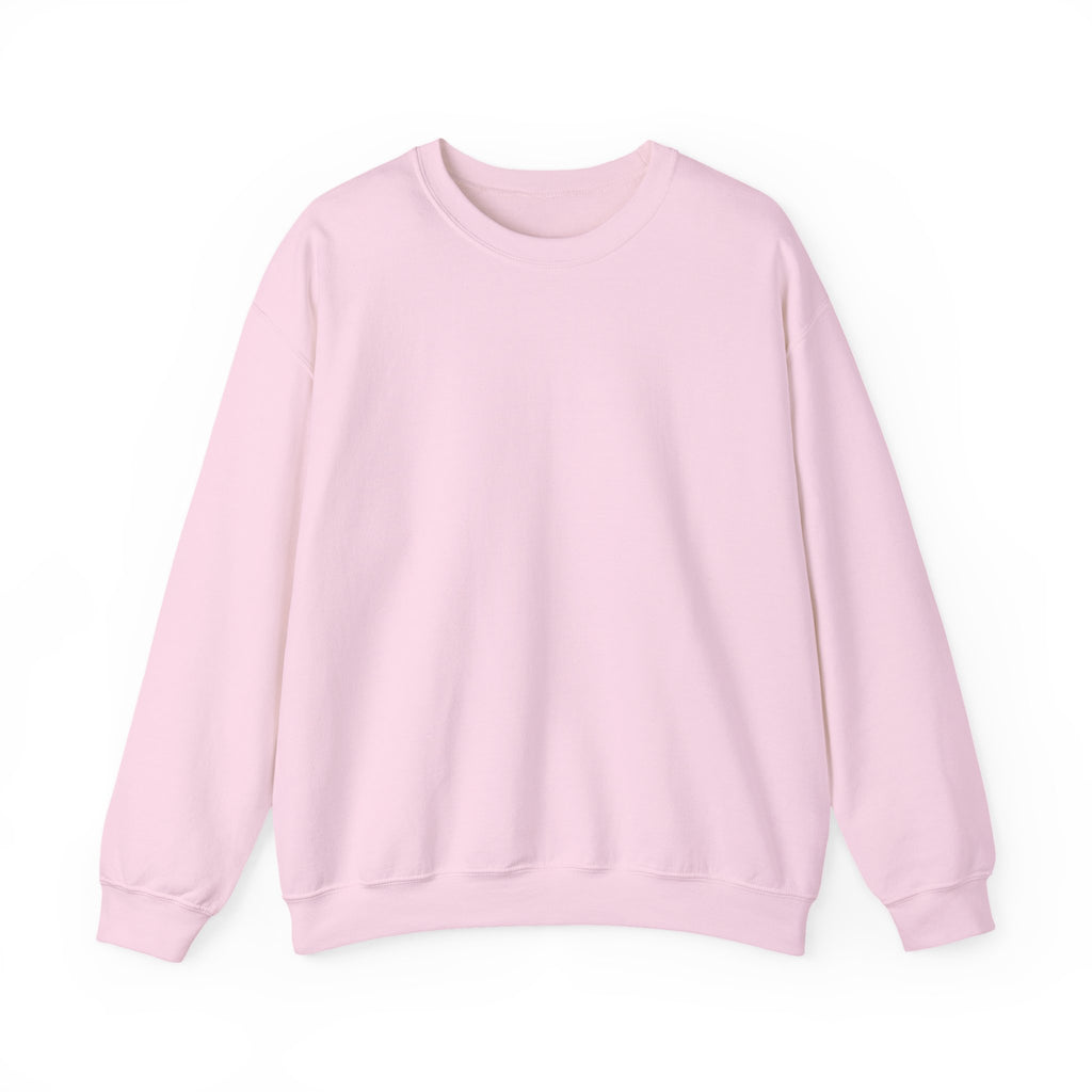 Womens "Walk By Faith Not By Sight" Classic White Crewneck Sweatshirt