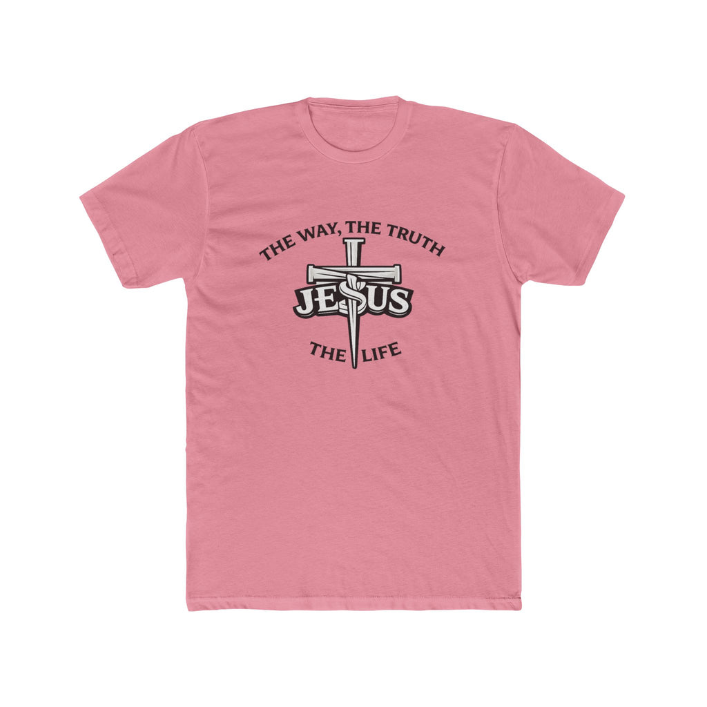 Jesus Cross Circle Tee | The Way The Truth The Life Christian Shirt