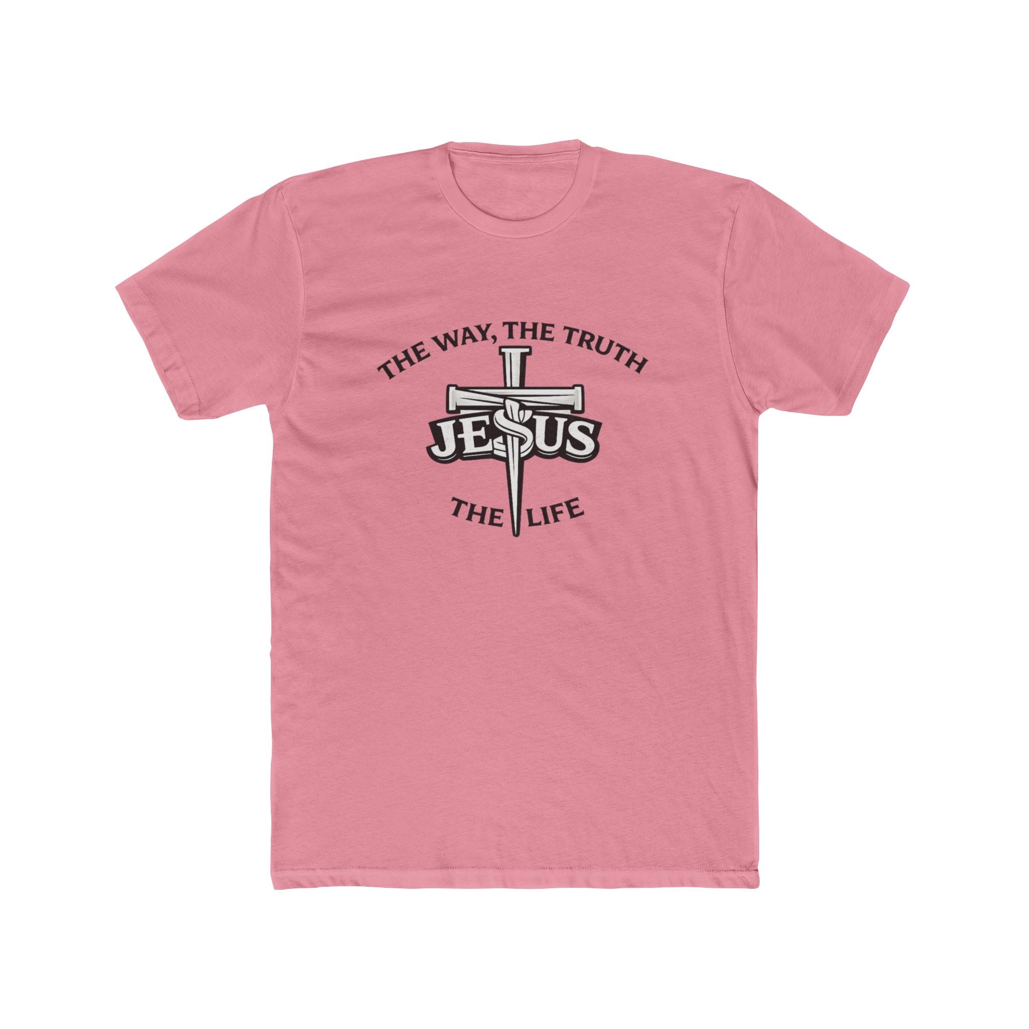 Jesus Cross Circle Tee | The Way The Truth The Life Christian Shirt