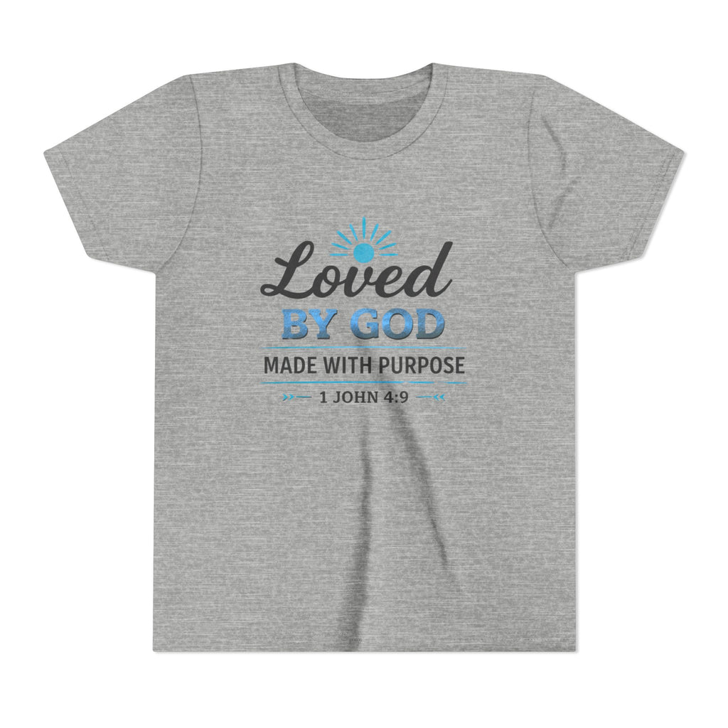 Boys Youth Short Sleeve Tee "Loved By God"