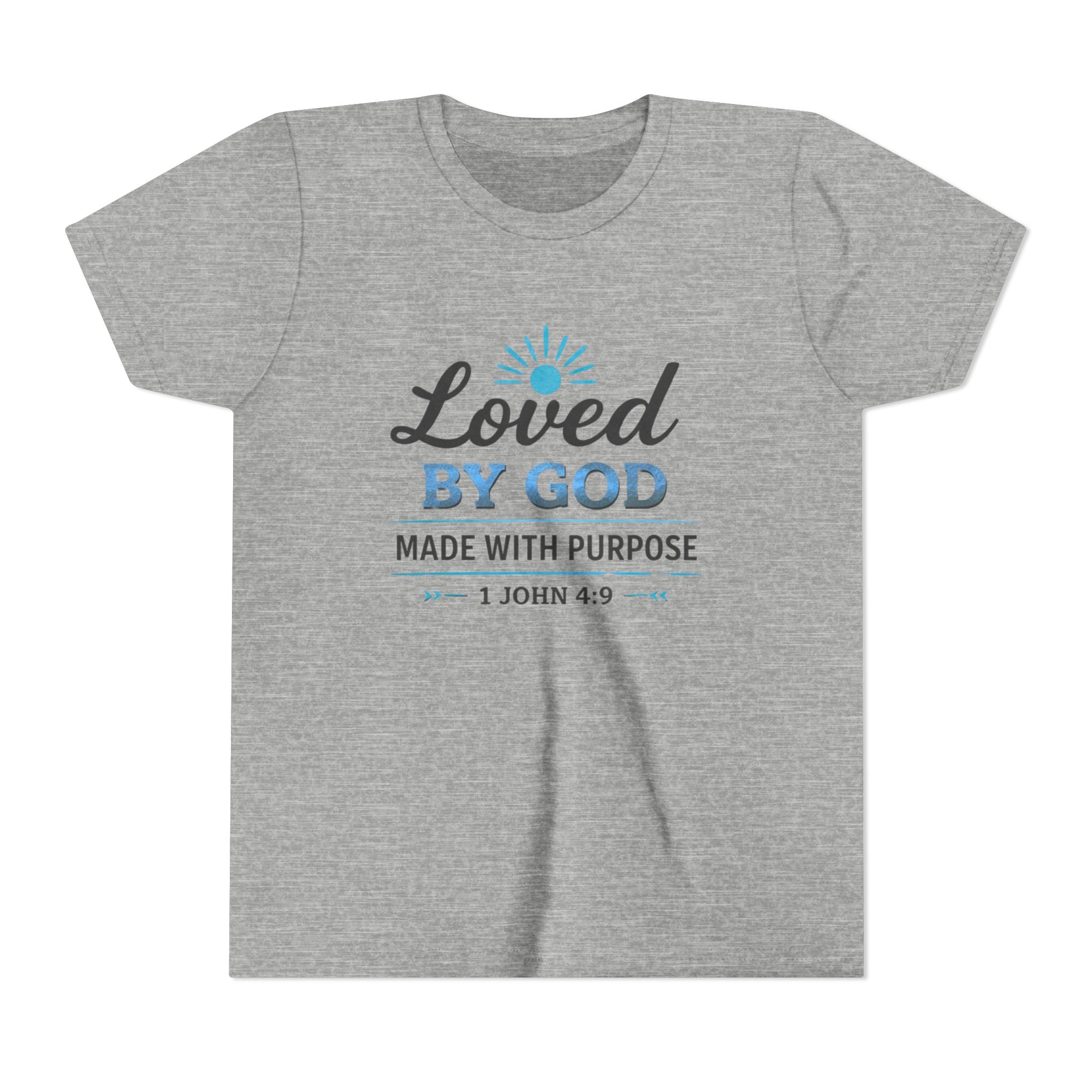 Boys Youth Short Sleeve Tee "Loved By God"