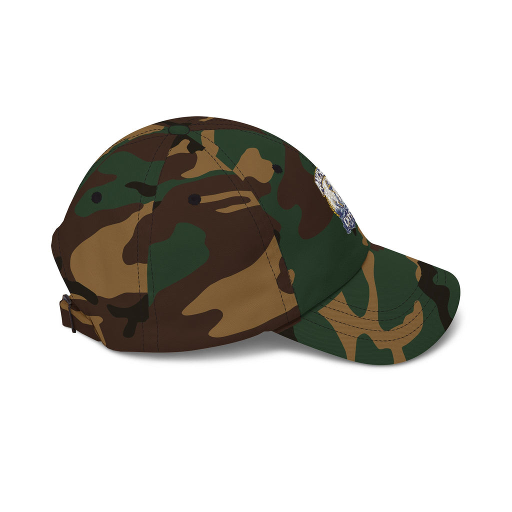 Anchored in Christ Dad Cap — Christian Anchor Baseball Hat