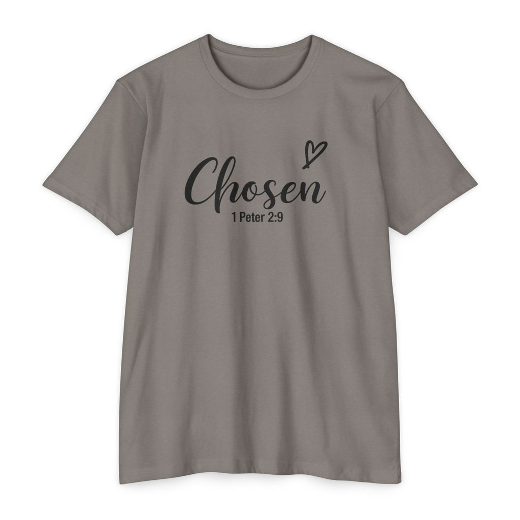 Womens Chosen 1 Peter 2:9 T-shirt | Christian Faith Scripture Tee