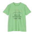 New Day. New Mercies. Same God." Sunrise Mountain Christian Tee
