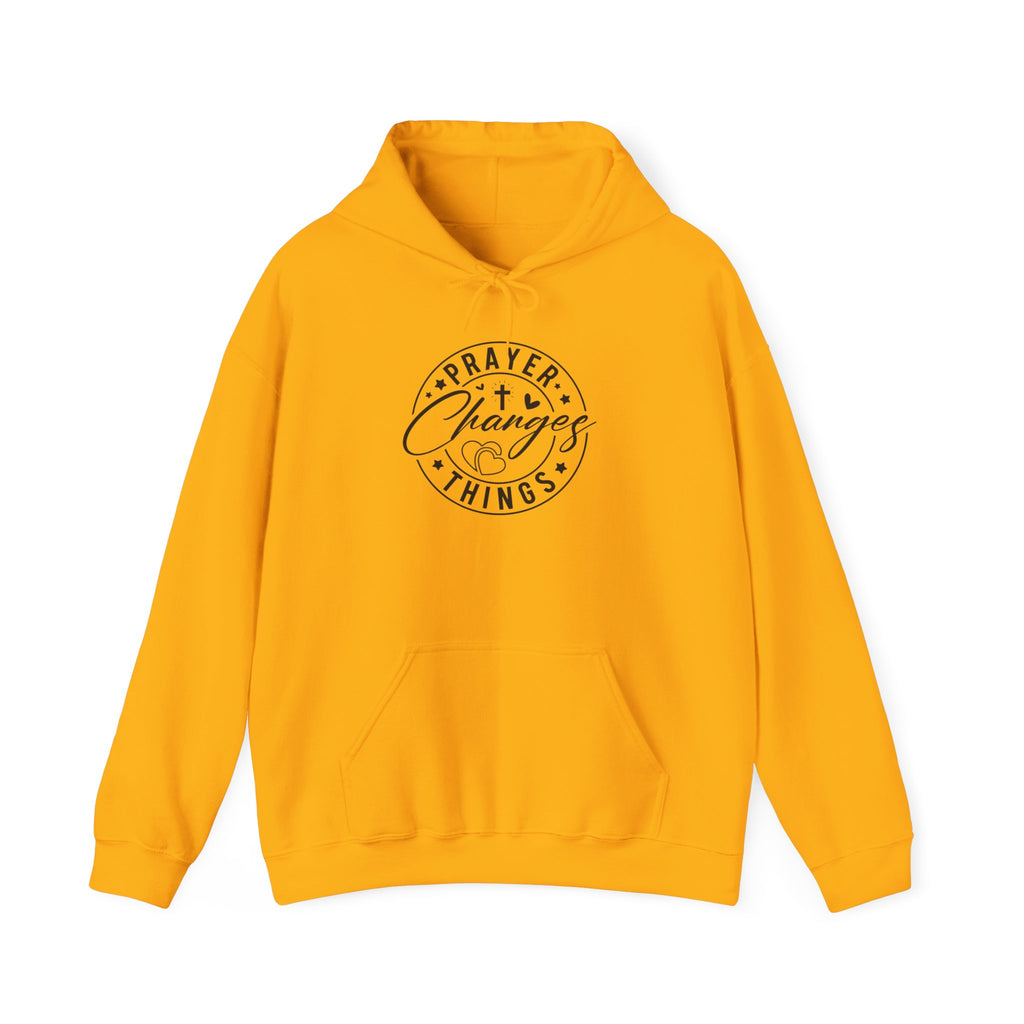Prayer Changes Things Hoodie — Faith-Inspired Christian Pullover