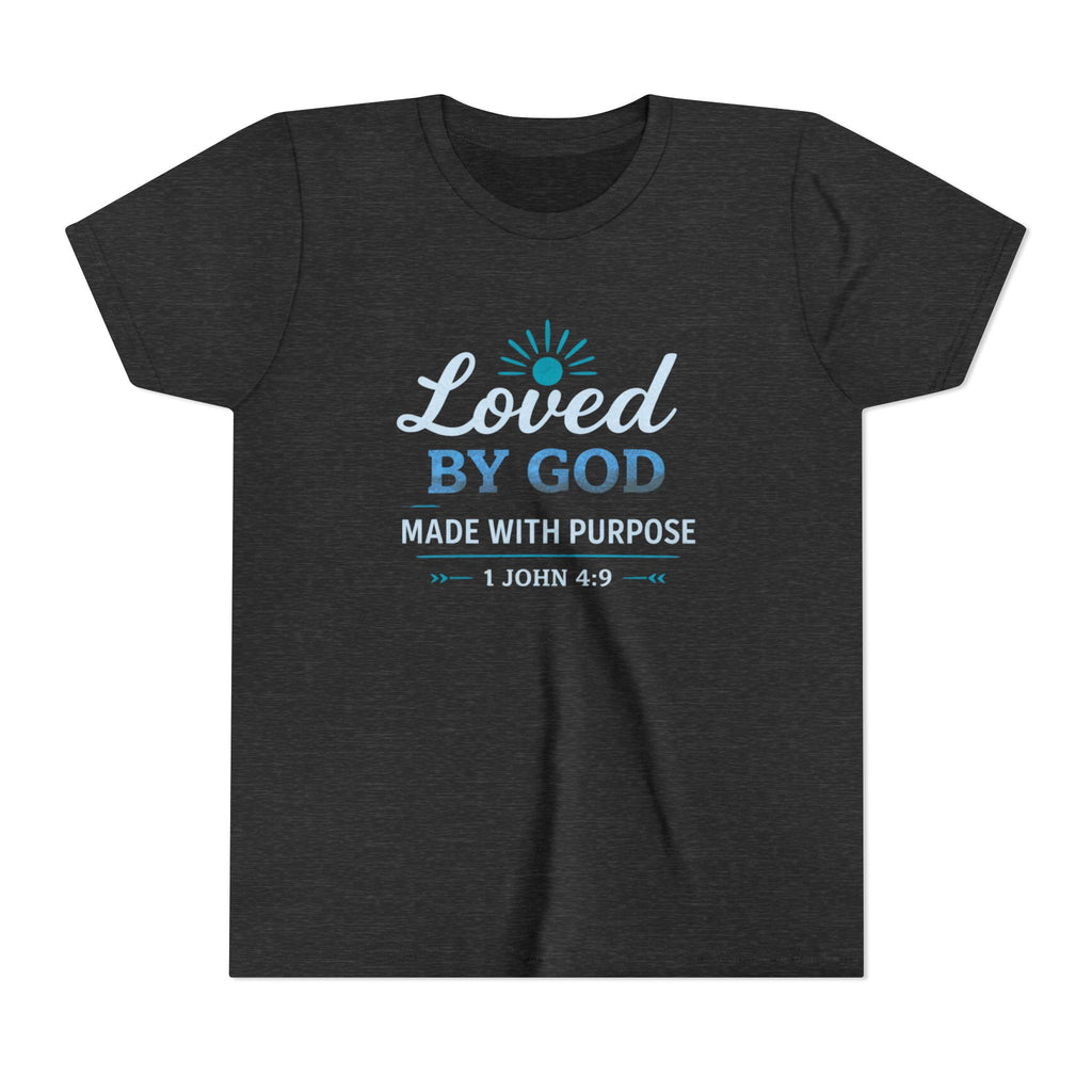Boys Youth Short Sleeve Tee "Loved By God"