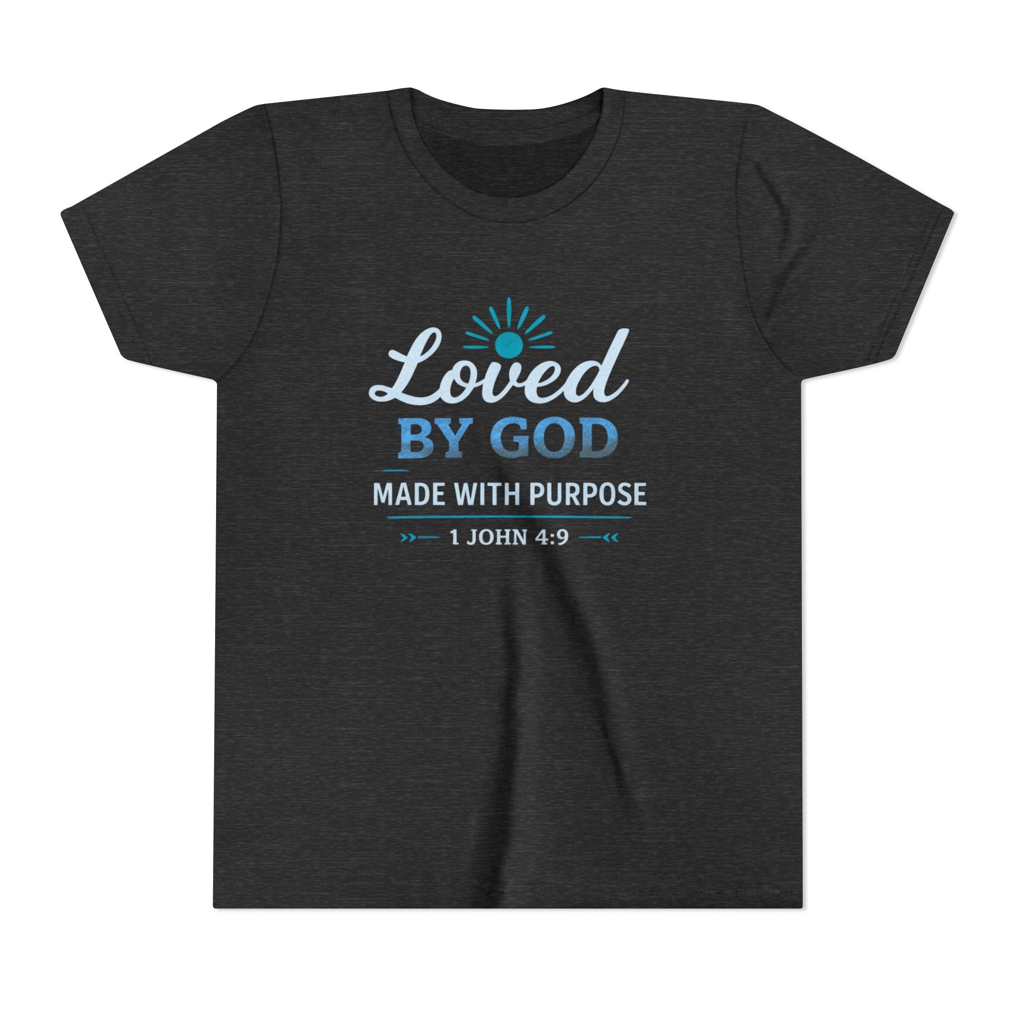Boys Youth Short Sleeve Tee "Loved By God"