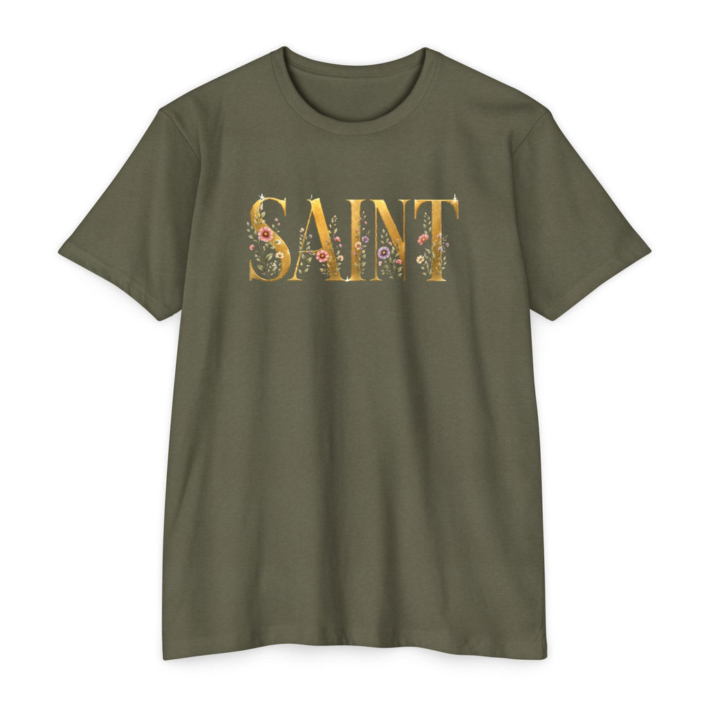 Womens Saint Floral T-Shirt