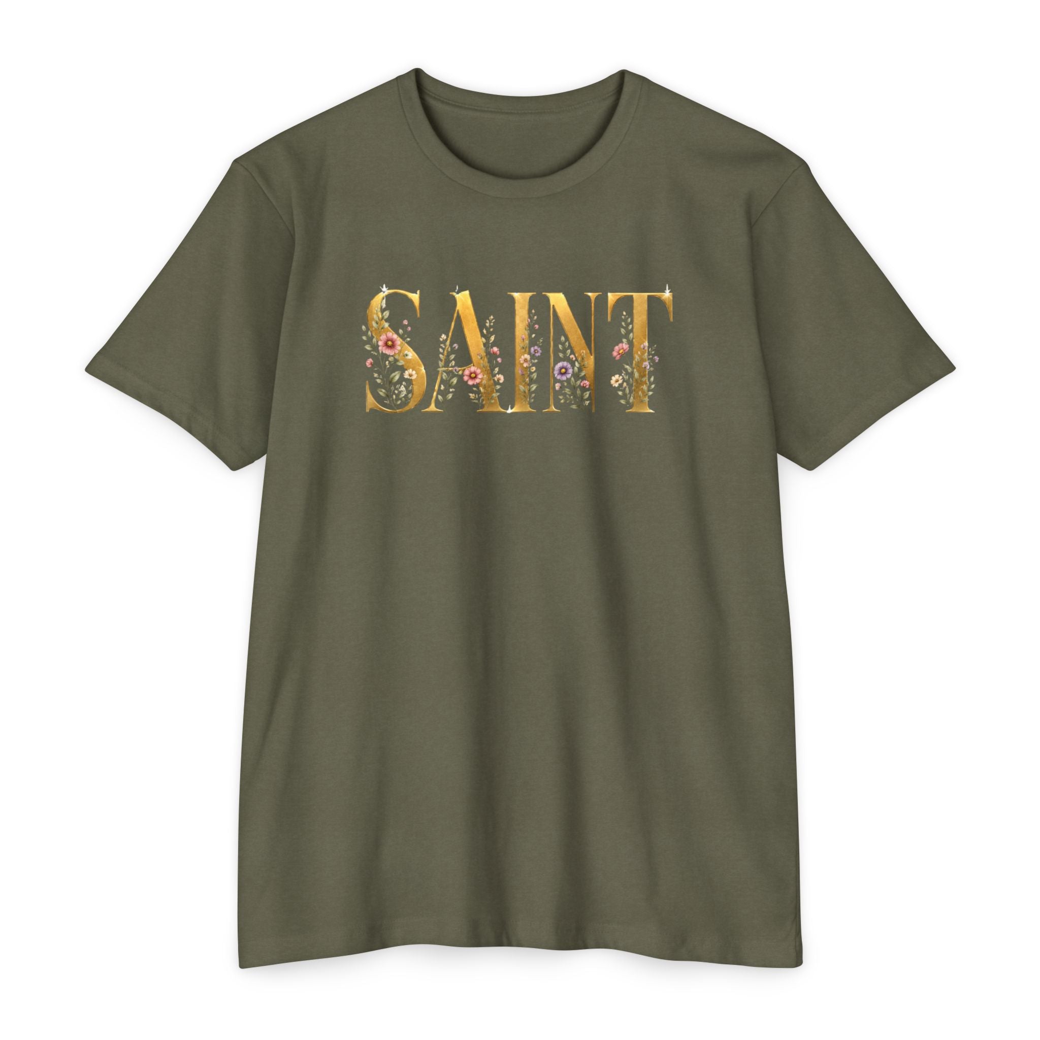 Womens Saint Floral T-Shirt