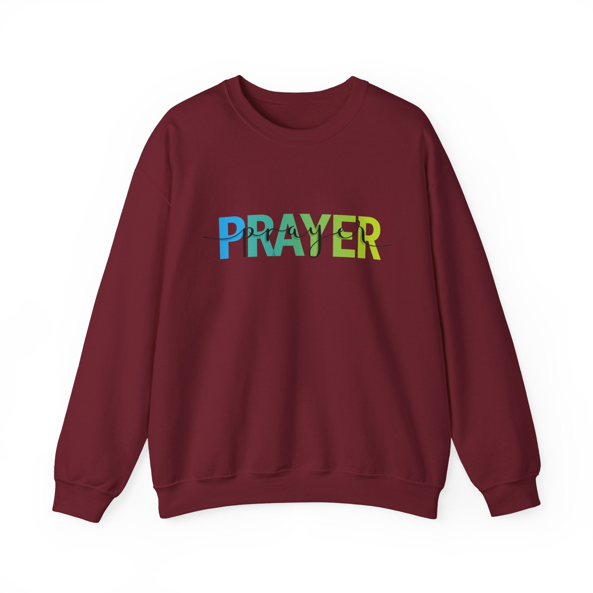 Prayer Crewneck Sweatshirt — Inspirational Faith Pullover