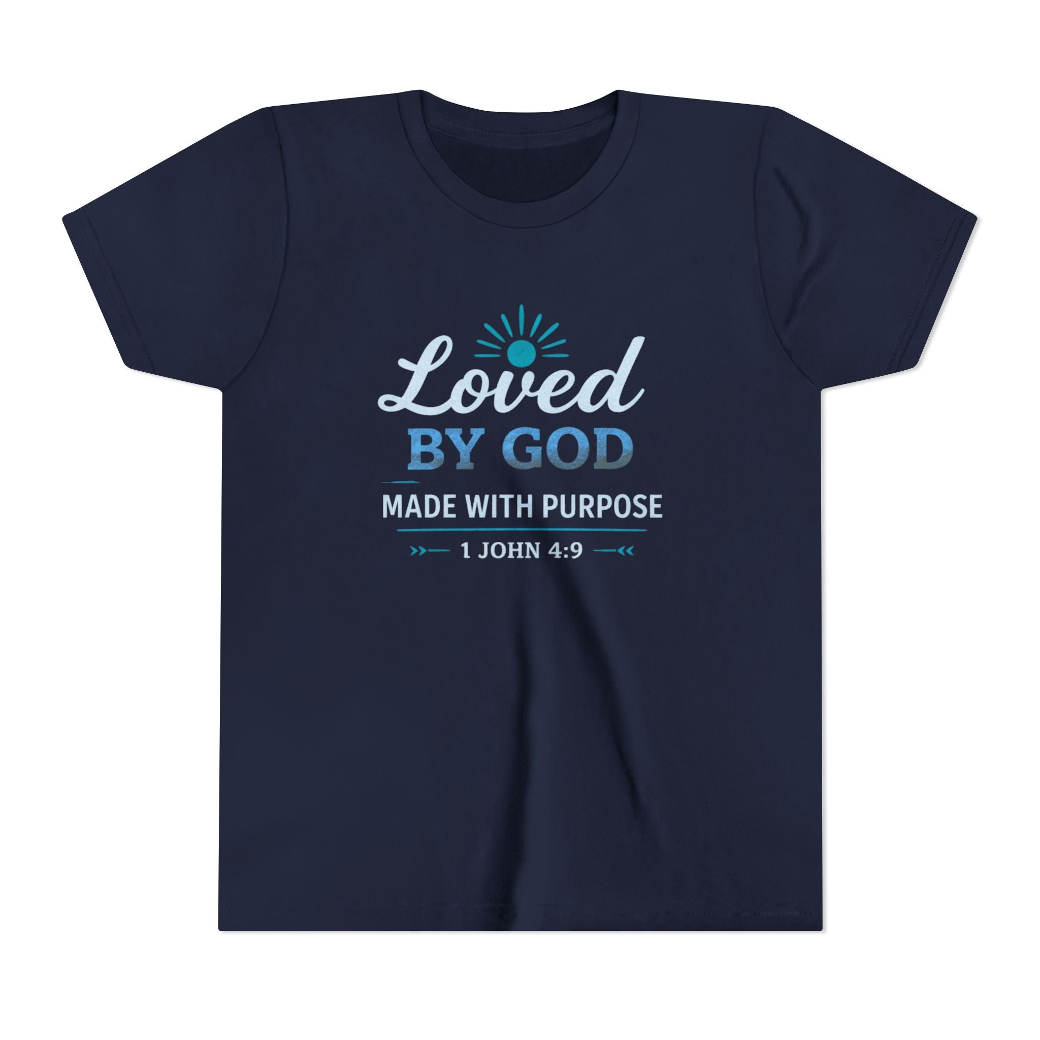 Boys Youth Short Sleeve Tee "Loved By God"