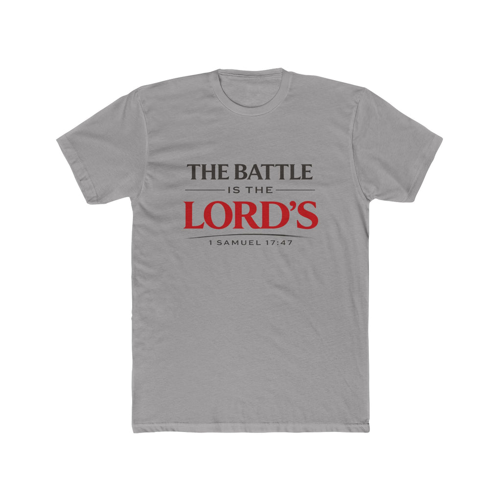 The Battle Is The Lord's T-Shirt — 1 Samuel 17:47 Faith Tee