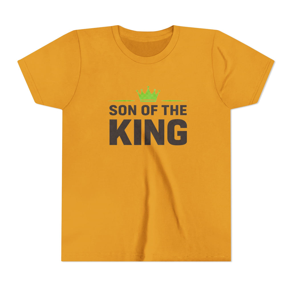 Boys Youth Tee - "Son of the King" Crown Graphic