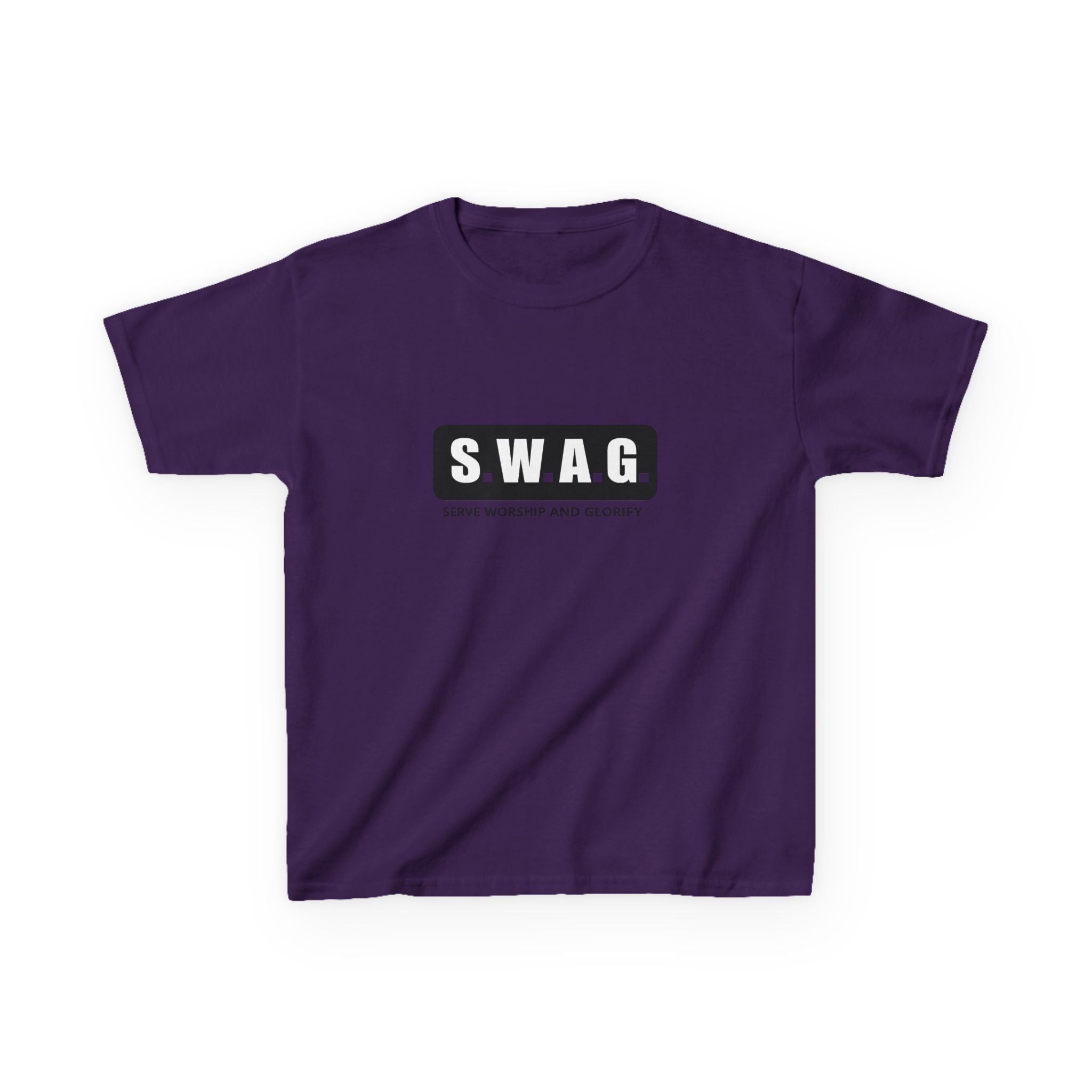 Girls Tee S.W.A.G. (Smile, Work, And Grow) Graphic Shirt