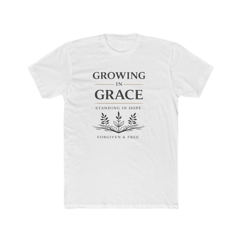 Growing in Grace Christian Tee — "Growing in Grace" Inspirational Scripture Shirt