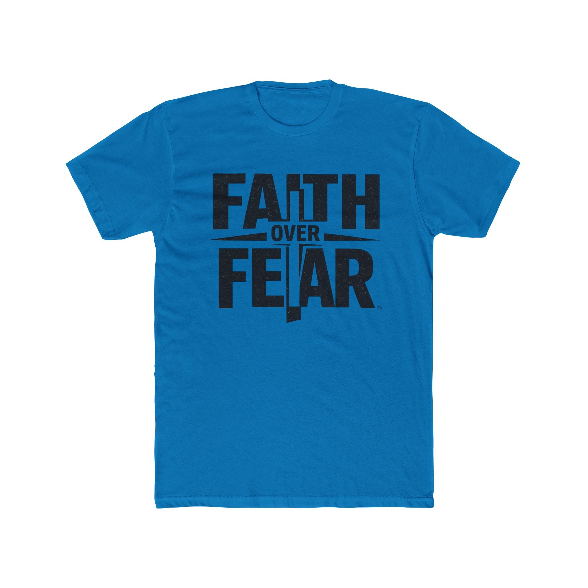 Faith Over Fear T-Shirt — Inspirational Christian Tee
